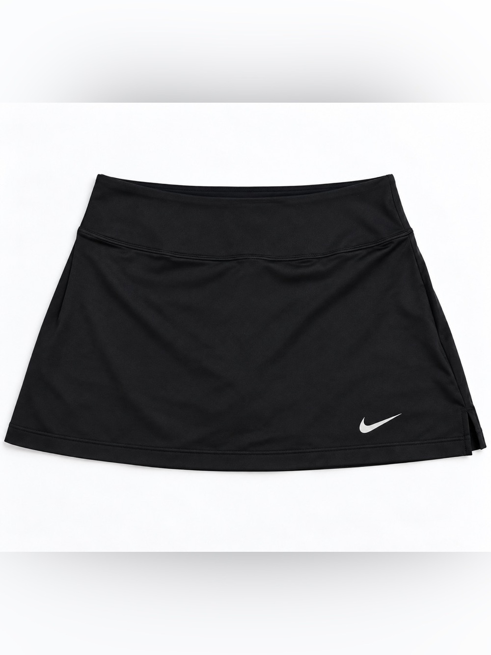 Nike Black Women’s Athletic Skort with White Swoosh